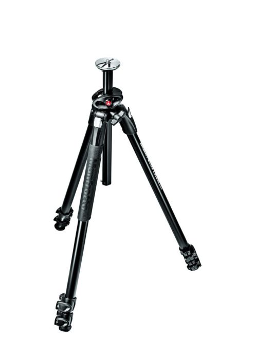 Manfrotto 290 DUAL Alu 3 section tripod with 90° column (MT290DUA3)