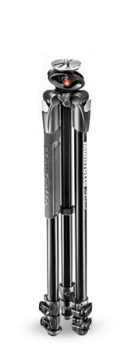 Manfrotto 290 DUAL Alu 3 section tripod with 90° column (MT290DUA3)