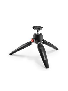   Manfrotto PIXI EVO Mini-Stativ mit 2 Segmenten, schwarz (MTPIXIEVO-BK)