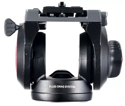 Manfrotto 500 Fluid Video Head with flat base (MVH500AH)