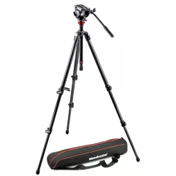   Manfrotto MVH500AH fluid fej + 755CX3 karbon állvány középoszlop