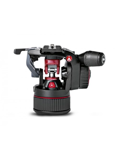 Manfrotto Nitrotech N8 Fluid Video Head With Continuous CBS (MVHN8AH)