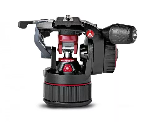 Manfrotto Nitrotech N8 Fluid Video Head With Continuous CBS (MVHN8AH)