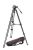 Manfrotto Tripod with fluid video head Lightweight with Side Lock (MVK500AM)