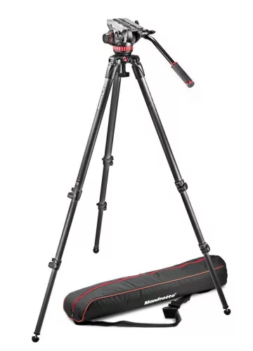 Manfrotto MVH502A fluid fej + 535 karbon állvány (MVK502C-1)