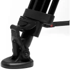 Manfrotto 502X Fluid Video Head & MVTTWINMA Aluminum Tripod with Mid-Level Spreader