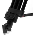 Manfrotto 502X Fluid Video Head & MVTTWINMA Aluminum Tripod with Mid-Level Spreader