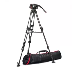Manfrotto 509 Video fej + 645 Fast Alu állvány