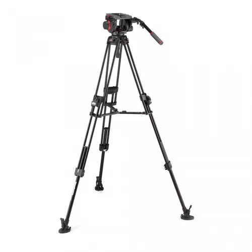 Manfrotto 509 Video fej + 645 Fast Alu állvány