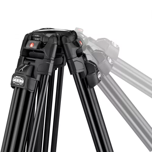 Manfrotto 509 Video fej + 645 Fast Alu állvány