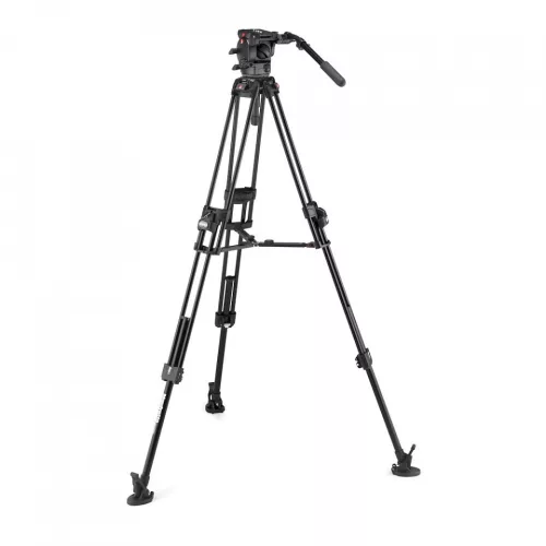 Manfrotto 526 Pro Video fej + 645 Fast Alu állvány