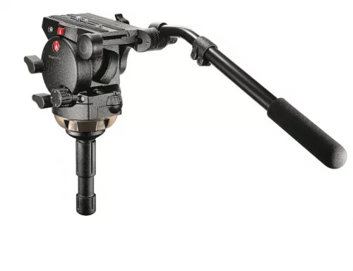 Manfrotto 526 Pro Video fej + 645 Fast Alu állvány