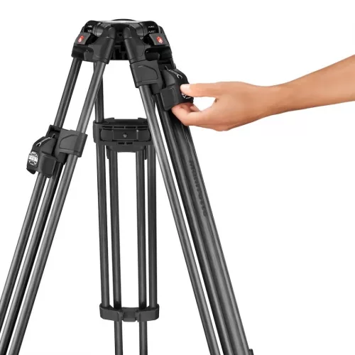 Manfrotto 526 Pro video fej + 645 "Fast" karbon állvány (MVK526TWINFC)