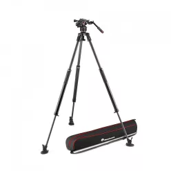 Manfrotto Nitrotech 608 fej + 635 Fast karbon állvány