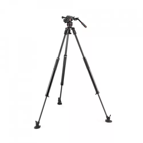 Manfrotto Nitrotech 608 fej + 635 Fast karbon állvány