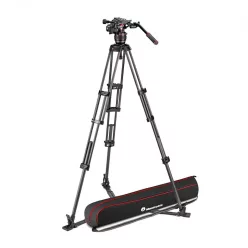 Manfrotto Nitrotech 608 video fej + karbon állvány