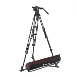 Manfrotto Nitrotech 612 video fej + alu állvány