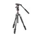 Manfrotto Befree Live Aluminium tripod lever, video head (MVKBFRL-LIVE)