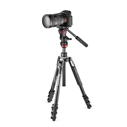 Manfrotto Befree Live Aluminium tripod lever, video head (MVKBFRL-LIVE)