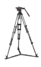Manfrotto Nitrotech N12 video head w/CF Twin leg tripod GS 100/75mm (MVKN12TWINGC)