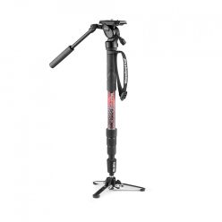   Manfrotto Element MII Video Monopod Alumínium kit Fluid Fejjel