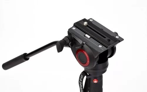 Manfrotto XPRO 4 section video monopod w Fluid head & FLUIDTECH base (MVMXPRO500)