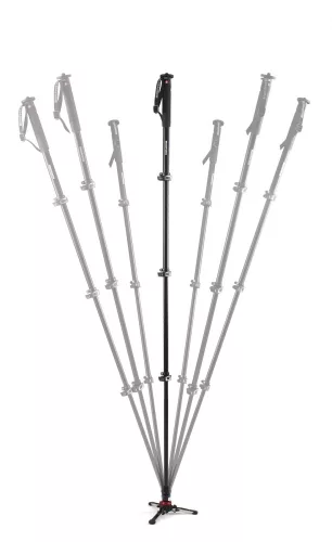 Manfrotto XPRO aluminium 4 section fluid video monopod, FLUIDTECH base (MVMXPROA4)