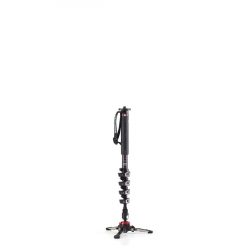   Manfrotto XPRO videó monopod karbon 5 szekciós, fluidtech talp