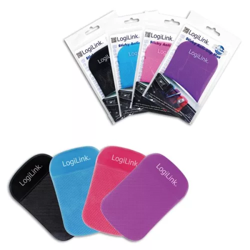 LogiLink tapadós, csúszásmentes alátét - rózsaszín színű