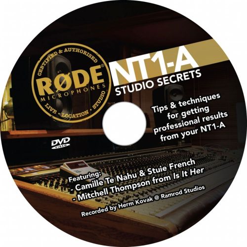 RODE NT1-A nagymembrános kondenzátor stúdió mikrofon csomag