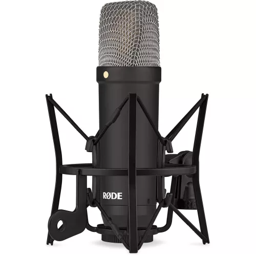 RODE NT1 Signature Series kondenzátor stúdió mikrofon, fekete