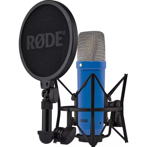 RODE NT1 Signature Series kondenzátor stúdió mikrofon, kobaltkék