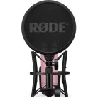 RODE NT1 Signature Series kondenzátor stúdió mikrofon, rózsaszín