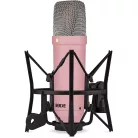 RODE NT1 Signature Series kondenzátor stúdió mikrofon, rózsaszín