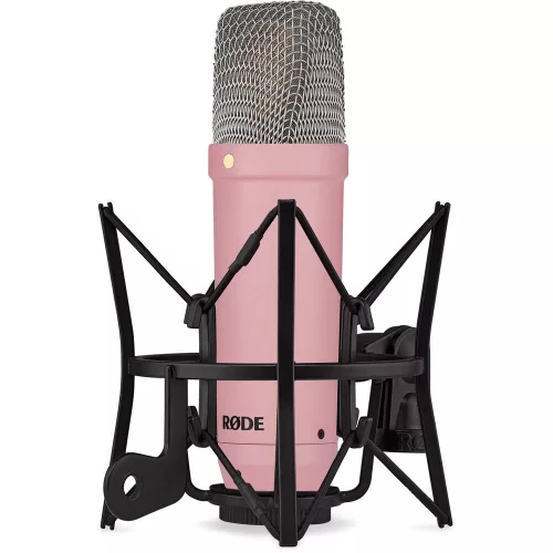 RODE NT1 Signature Series kondenzátor stúdió mikrofon, rózsaszín
