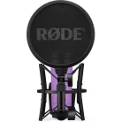 RODE NT1 Signature Series kondenzátor stúdió mikrofon, lila
