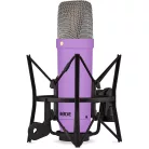 RODE NT1 Signature Series kondenzátor stúdió mikrofon, lila