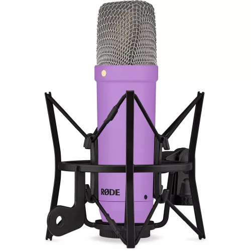 RODE NT1 Signature Series kondenzátor stúdió mikrofon, lila