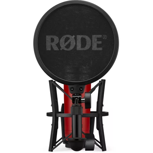 RODE NT1 Signature Series kondenzátor stúdió mikrofon, piros