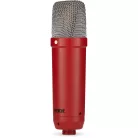RODE NT1 Signature Series kondenzátor stúdió mikrofon, piros