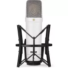 RODE NT1 Signature Series kondenzátor stúdió mikrofon, fehér