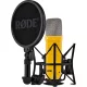 RODE NT1 Signature Series kondenzátor stúdió mikrofon, sárga