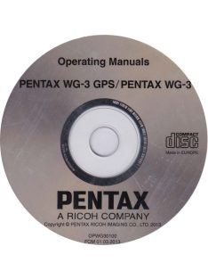 Pentax Optio WG-3/WG-3 GPS használati útmutató CD