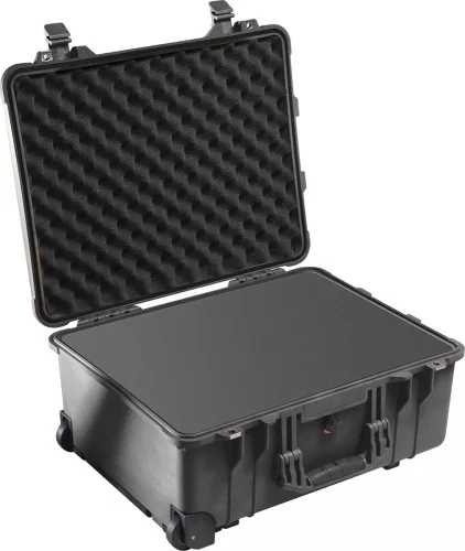 PELI 1560-WF Protector Case (szivacs betéttel) (black)