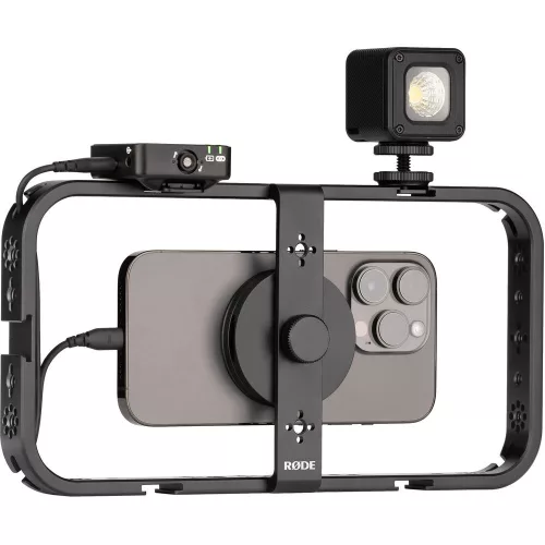 RØDE Phone Cage MagSafe telefon és kiegészítő tartó keret videózáshoz
