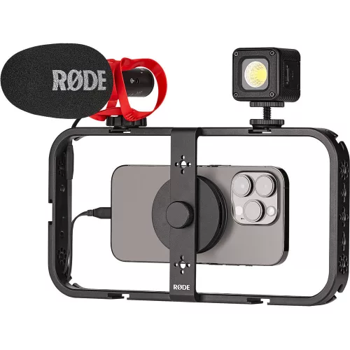 RØDE Phone Cage MagSafe telefon és kiegészítő tartó keret videózáshoz