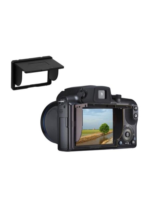 Polaroid LCD árnyékoló 3"-os kijelzőkre
