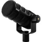 RODE PodMic USB dinamikus broadcast és podcast mikrofon (XLR / USB), fekete
