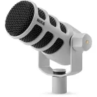 RODE PodMic USB dinamikus broadcast és podcast mikrofon (XLR / USB), fehér