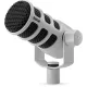 RODE PodMic USB dinamikus broadcast és podcast mikrofon (XLR / USB), fehér